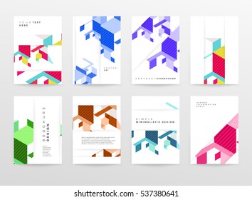 Geometric background Template for covers, flyers, banners, posters and placards, may be used for presentations and books, EPS10 vector illustration