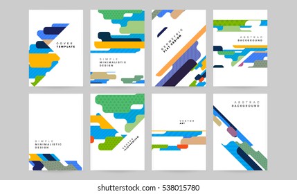 Geometric background Template for covers, flyers, banners, posters and placards, may be used for presentations and books, EPS10 vector illustration