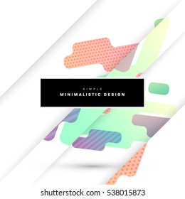Geometric background Template for covers, flyers, banners, posters and placards, may be used for presentations and books, EPS10 vector illustration