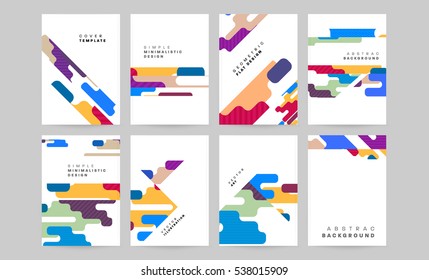 Plantilla de fondo geométrico para cubiertas, volantes, pancartas, carteles y carteles, puede utilizarse para presentaciones y libros, ilustración vectorial EPS10
