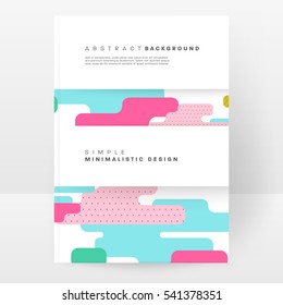 Geometric background Template for covers, flyers, banners, posters and placards, may be used for presentations and books, EPS10 vector illustration