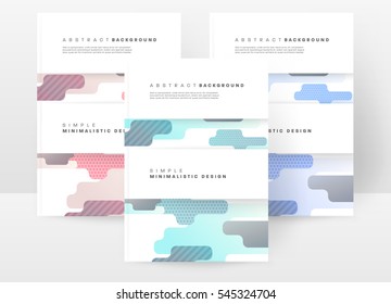 Geometric background Template for covers, flyers, banners, posters and placards, may be used for presentations and books, EPS10 vector illustration
