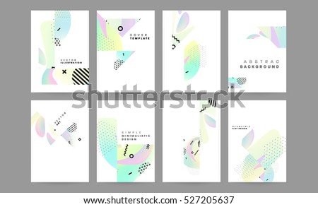 Geometric background Template for covers, flyers, banners, posters and placards, may be used for presentations and books, EPS10 vector illustration