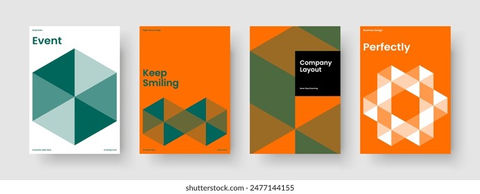 Geometrische Hintergrund-Vorlage. Creative Business Presentation Layout. Isolierter Banner. Buchumschlag. Poster. Broschüre. Bericht. Flyer. Brande Identität. In: Journal. Portfolio. In: Magazine. Merkblatt