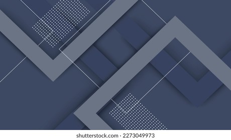 Geometric background template elegant dark flat decor.
