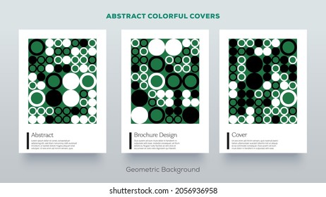 Geometric background template. Flat and dynamic design. 