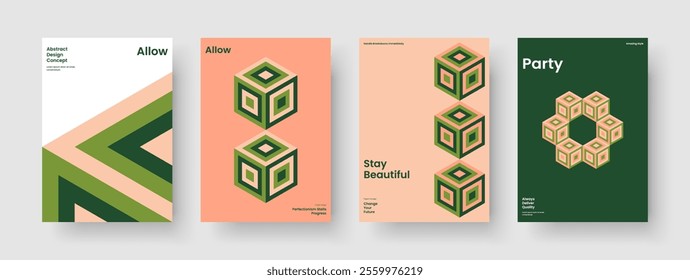 Geometric Background Template. Isolated Flyer Layout. Abstract Poster Design. Book Cover. Brochure. Business Presentation. Report. Banner. Advertising. Pamphlet. Newsletter. Journal. Portfolio
