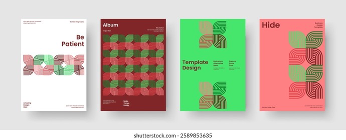 Geometric Background Template. Isolated Poster Layout. Creative Banner Design. Book Cover. Flyer. Report. Business Presentation. Brochure. Pamphlet. Portfolio. Leaflet. Newsletter. Notebook