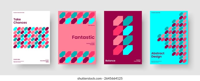 Geometric Background Template. Modern Brochure Design. Isolated Report Layout. Flyer. Book Cover. Banner. Business Presentation. Poster. Notebook. Portfolio. Handbill. Brand Identity. Catalog