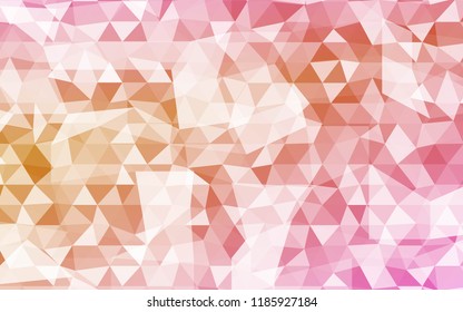Geometric Background With Transparent Triangles. Vector Illustration. For Your Business Design, Presentation