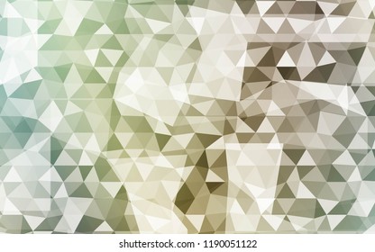 Geometric Background With Transparent Triangles. Vector Illustration. For Your Business Design, Presentation