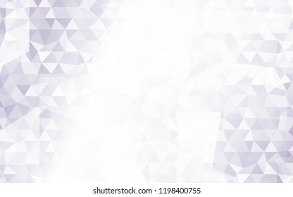 Geometric Background With Transparent Triangles. Vector Illustration. For Your Business Design, Presentation