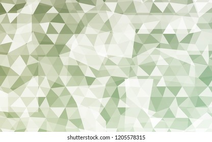 Geometric Background With Transparent Triangles. Vector Illustration. For Your Business Design, Presentation