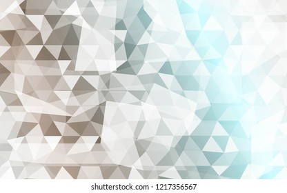 Geometric Background With Transparent Triangles. Vector Illustration. For Your Business Design, Presentation