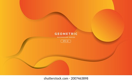Geometric background. Trendy and modern background color. Trendy gradient poster. liquid, wavy, gradient, flowing, dynamic shape background. Beautiful futuristic design posters