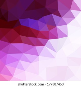Geometric background triangle with place for your text. Colorful mosaic, EPS8 - vector graphics.