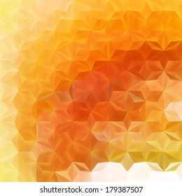 Geometric background triangle with place for your text. Colorful mosaic, EPS10 - vector graphics.
