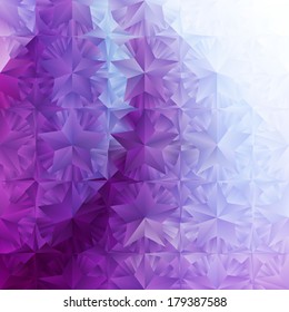 Geometric background triangle with place for your text. Colorful mosaic, EPS10 - vector graphics.