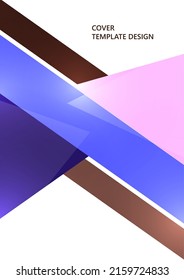 Fondo geométrico. Plantilla de triángulos para presentaciones de negocios, portadas de aplicaciones y diseño de sitios web. Ilustración del vector