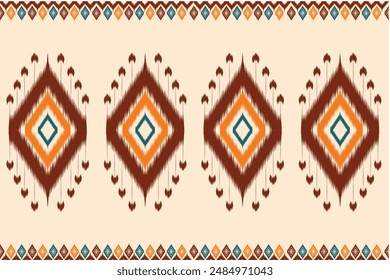 geometric background with triangles,ikat seamless 