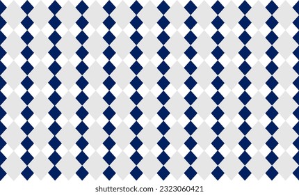 geometric background, two tone blue and gray diamond checkerboard repeat pattern, replete image, design for fabric printing