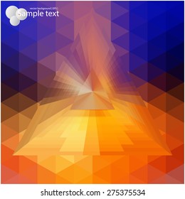 Geometric background for use in your design of brochures, booklets, banners, in web pages  and others.