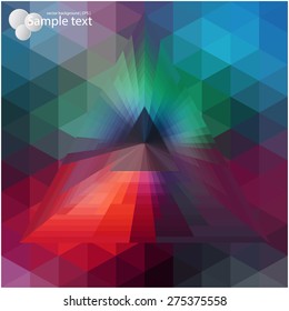 Geometric background for use in your design of brochures, booklets, banners, in web pages  and others.