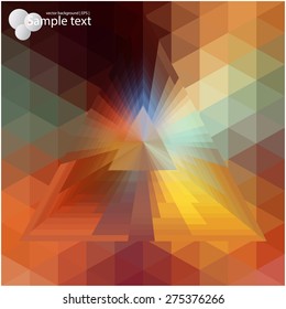 Geometric background for use in your design of brochures, booklets, banners, in web pages  and others.