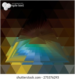 Geometric background for use in your design of brochures, booklets, banners, in web pages  and others.