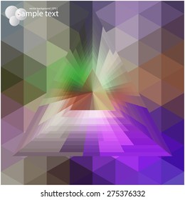 Geometric background for use in your design of brochures, booklets, banners, in web pages  and others.