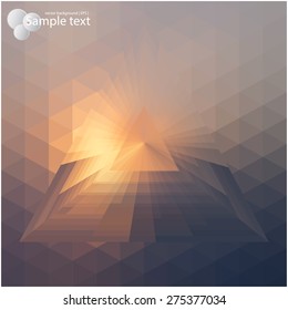 Geometric background for use in your design of brochures, booklets, banners, in web pages  and others.