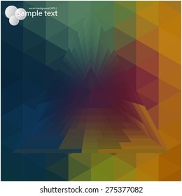 Geometric background for use in your design of brochures, booklets, banners, in web pages  and others.