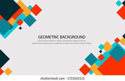 geometric background vector 10 eps.Abstract vector background for use in design