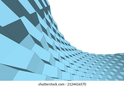 geometric background vector 3d illustration