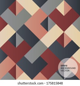 Geometric background vector, Abstract background vector.