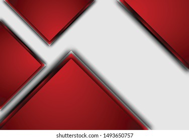 Geometric background, Vector abstract overlap layer. Space for background design, can be used for display or montage your products