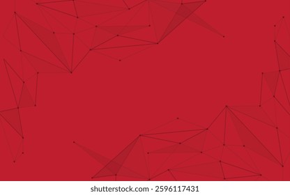 Geometric Background Vector: Dark Shapes, Connecting Lines, Abstract Pattern, Modern Design, Digital Network, Polygonal Texture, Fragmented Shapes, Technology Theme, Overlapping Elements.