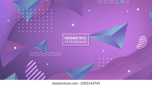 Geometric background vector design in eps 10