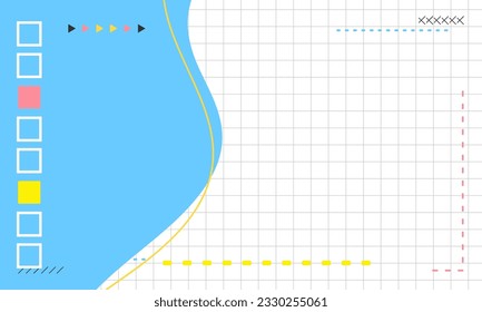 Geometric Background Vector Design Template
