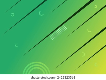 geometric background. Vector dynamic shape composition. Abstract background with gradient.