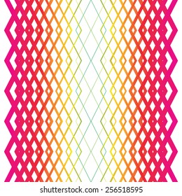 Geometric background. Vector halftone lines.  Zigzag unless pattern. 