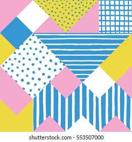 Geometric background. Vector illustration.