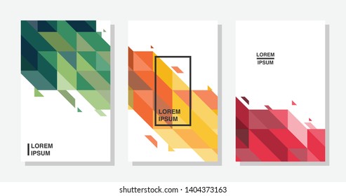 Geometric background, vector illustration design.