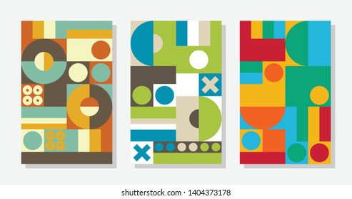 Geometric background, vector illustration design.