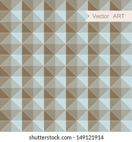 Geometric background in vector.  Seamless pattern can be used for wallpaper, pattern fills, web page background,surface textures. The pattern in soft colors gradually changing each other. Eps 10