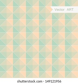 Geometric background in vector.  Seamless pattern can be used for wallpaper, pattern fills, web page background,surface textures. The pattern in soft colors gradually changing each other. Eps 10