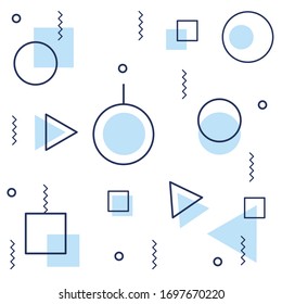 Geometric Background for wallpaper, Home decor, Pillow, Social media post, Texture and more