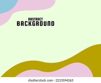 Geometric Background, Wave Color Concept Above And Below, Design For Banners And Social Media