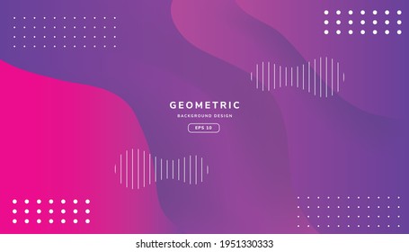 Geometric background with wavy color gradient. Abstract background. 
dynamic gradient shape composition. vector design Trendy. 
Cool background design for promotion. template. etc.
