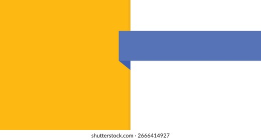 Fundo geométrico. Branco azul e amarelo cor. memphis banner. Modelo de negócio e promoção